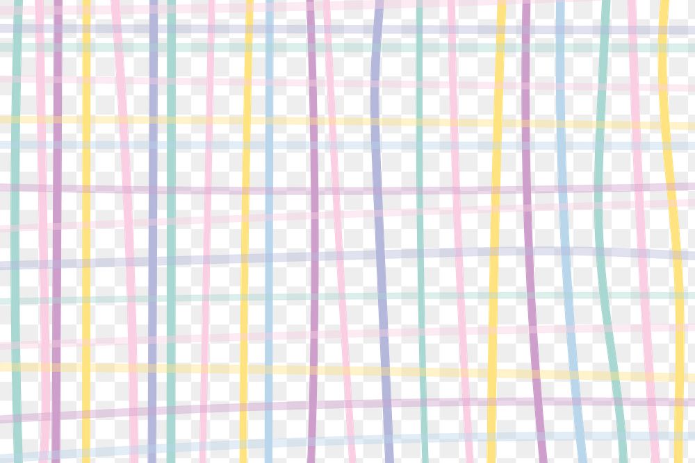 PNG pastel grid pattern transparent background
