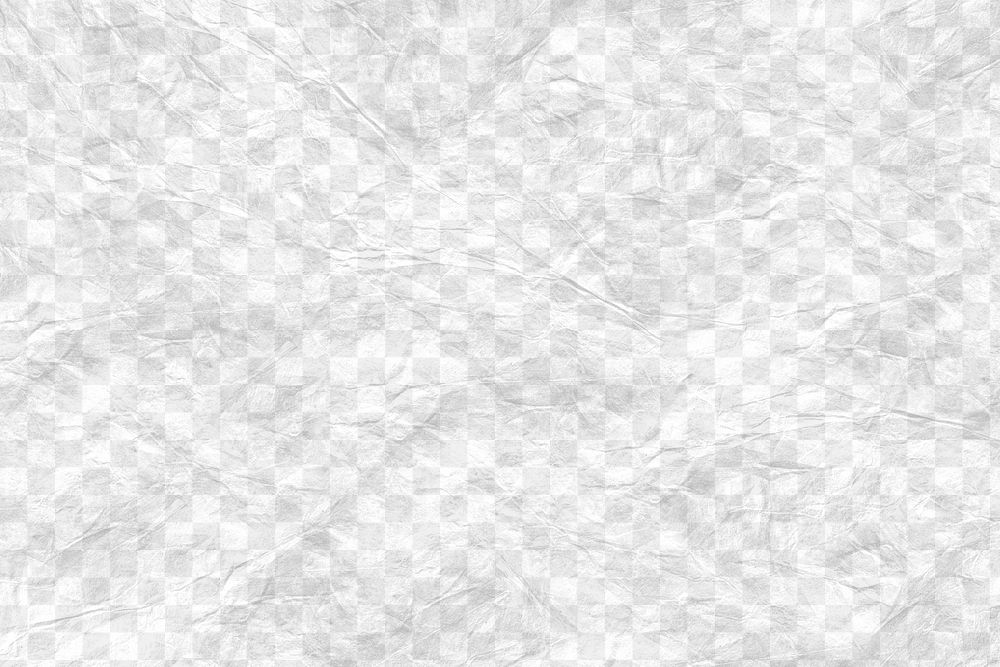 Wrinkled paper texture png, transparent vintage paper overlay effect