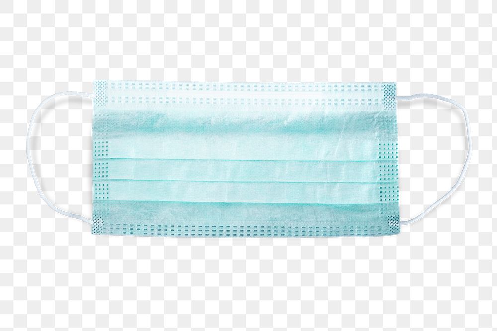 Surgical mask to prevent coronavirus contamination transparent png