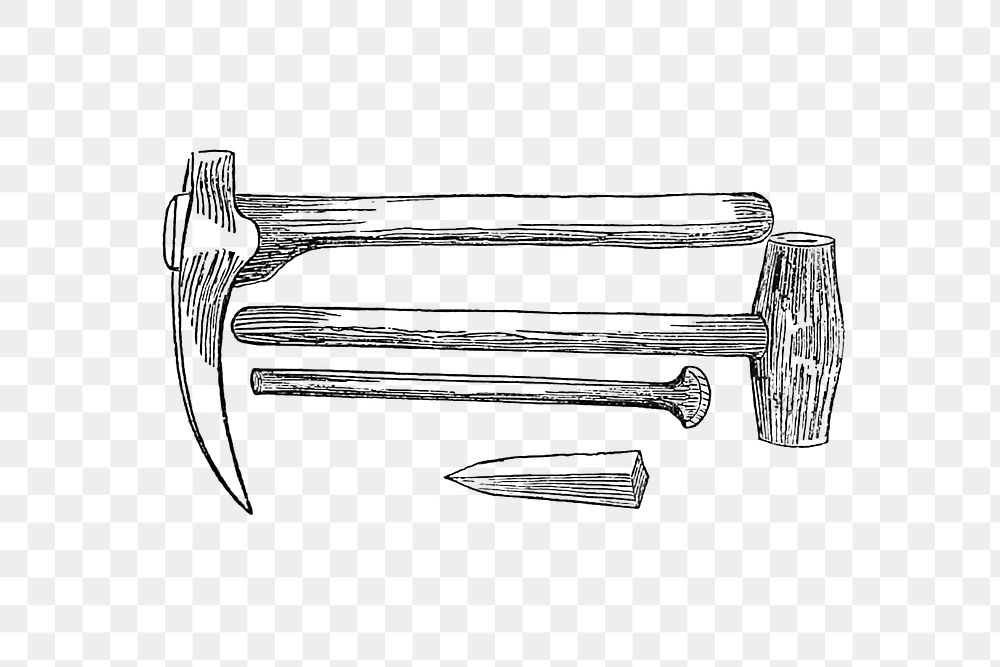 Ball-peen Hammer Coloring Page, HD Png Download , Transparent Png Image -  PNGitem