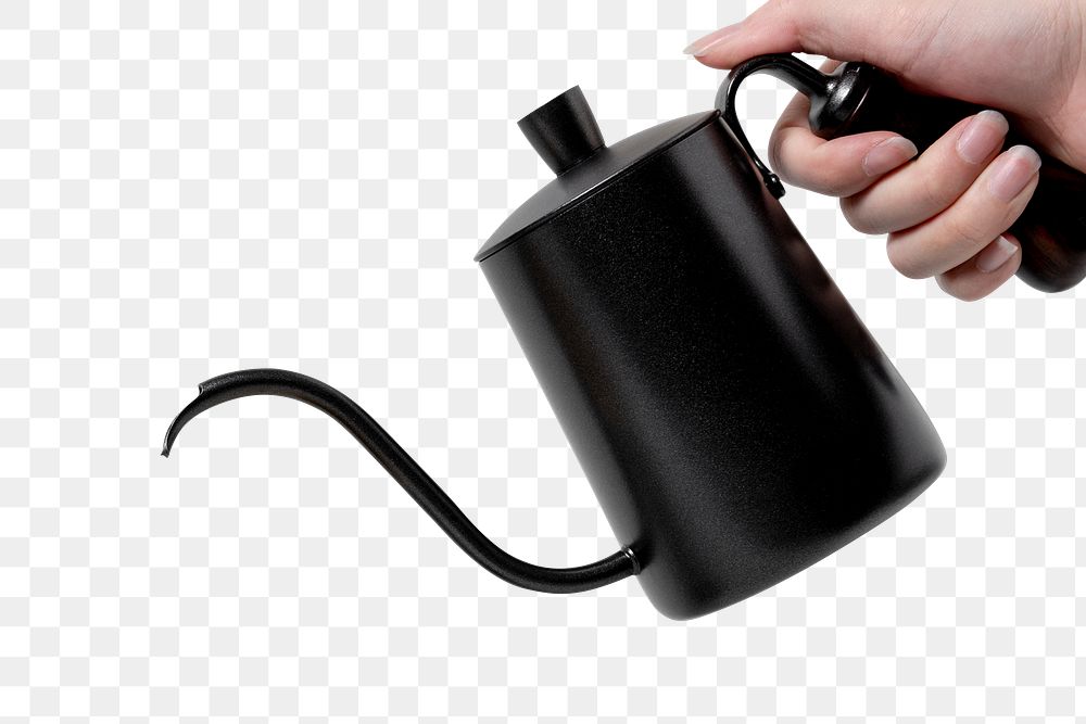 Coffee pot png, food, transparent background