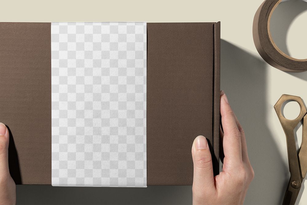 Product belly band png mockup, Premium PNG rawpixel