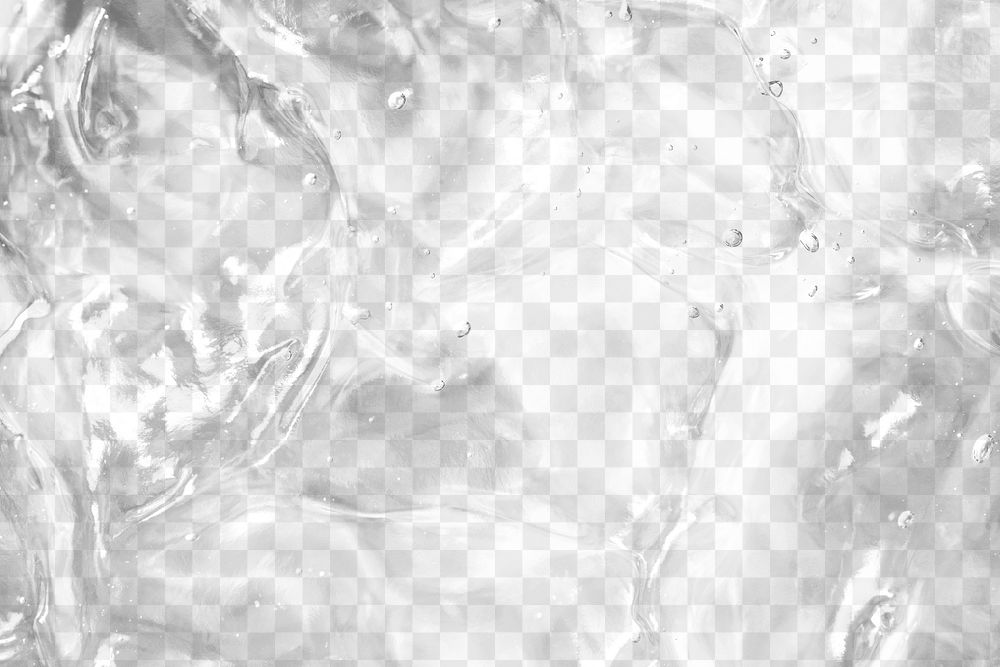 Transparent gel png texture design