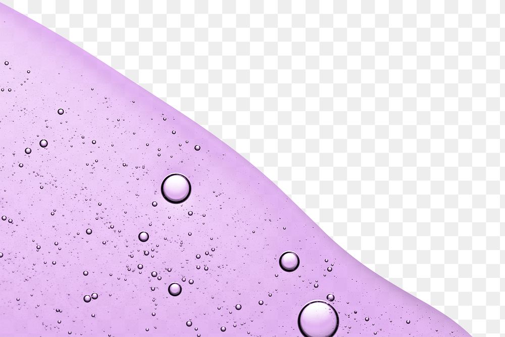 PNG background purple oil liquid bubble transparent