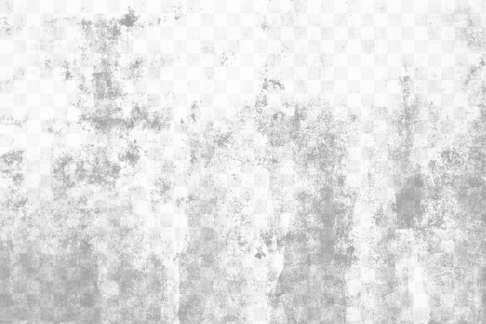 Grunge wall png overlay, abstract design on transparent background 