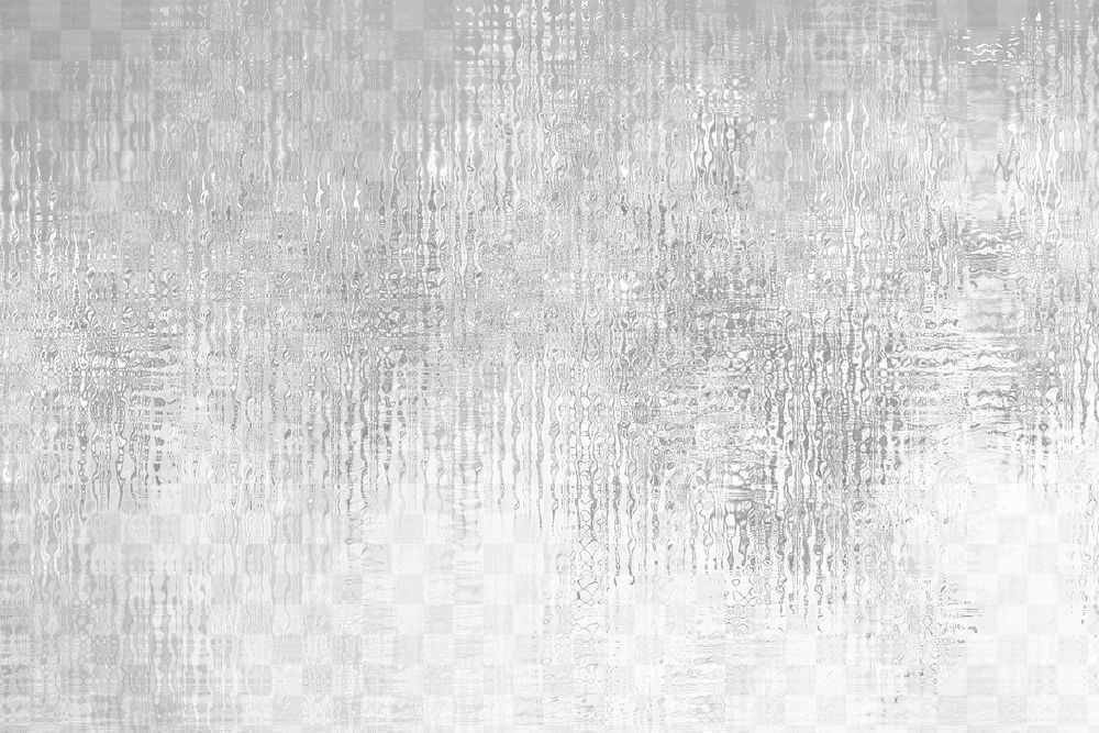 Frosted glass png overlay, abstract design on transparent background 