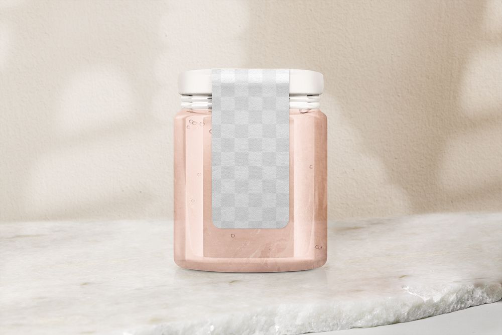 Label Png Mockup Glass Jar Free Png Mockup Rawpixel