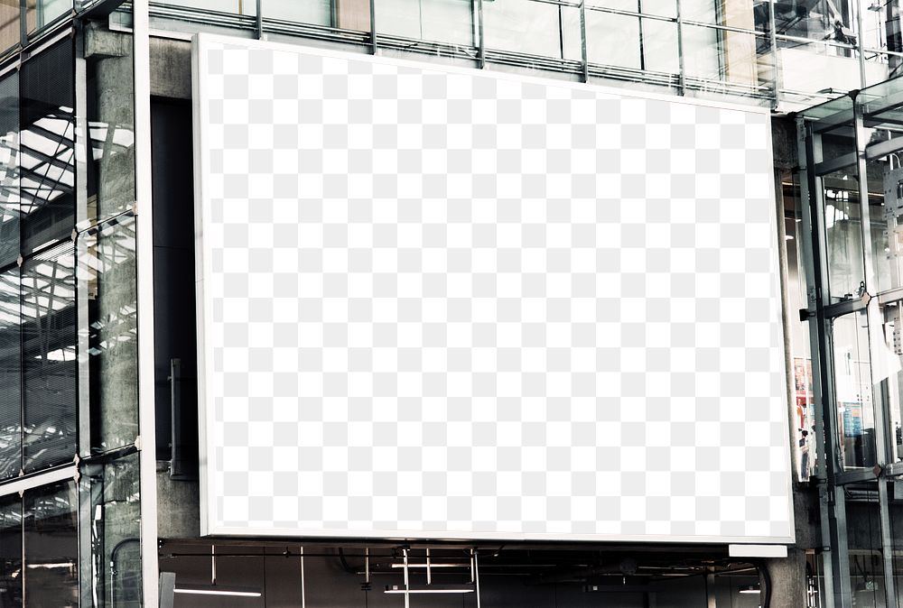 Large-scale billboard mockup transparent png | Free PNG Mockup - rawpixel