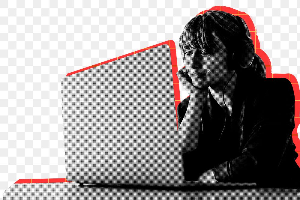 Woman working at home during coronavirus pandemic