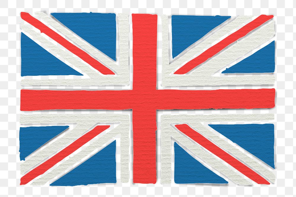 Great Britain flag design element 