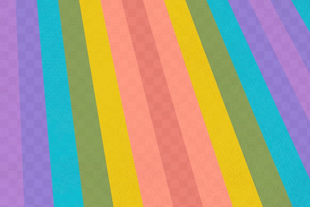 Rainbow color stripes patterned background design element