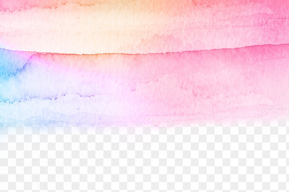 Colorful watercolor textured background design element