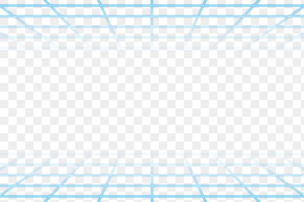 Fading grid patterned blue background layer