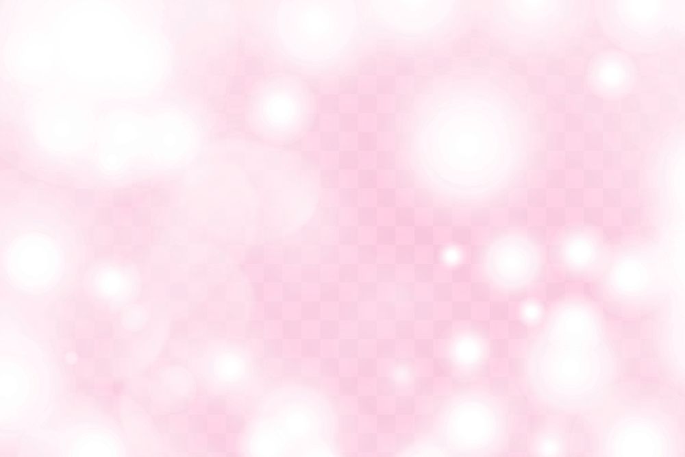 Flamingo pink bokeh patterned background design element
