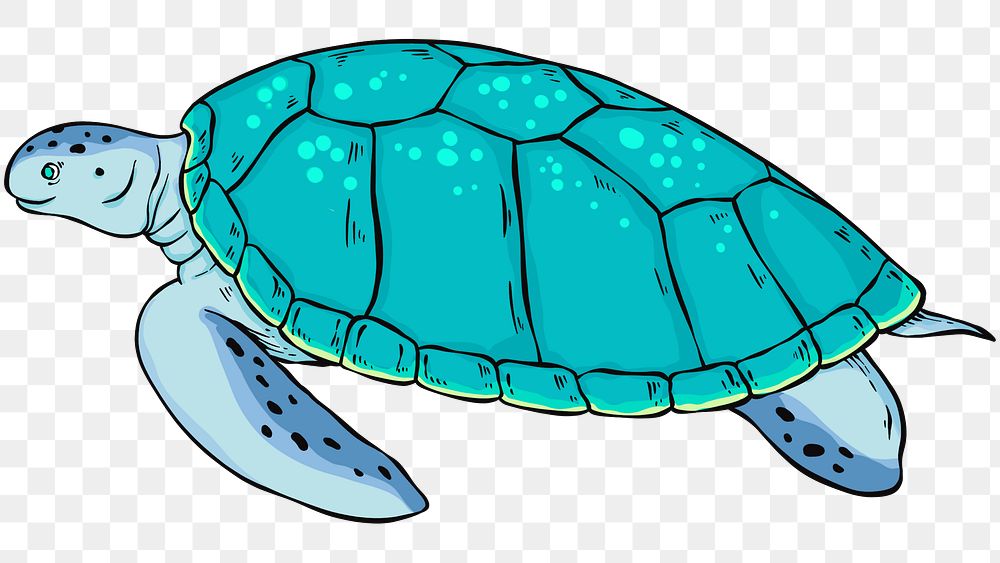 Turtle Vintage Cartoon Png Clipart 