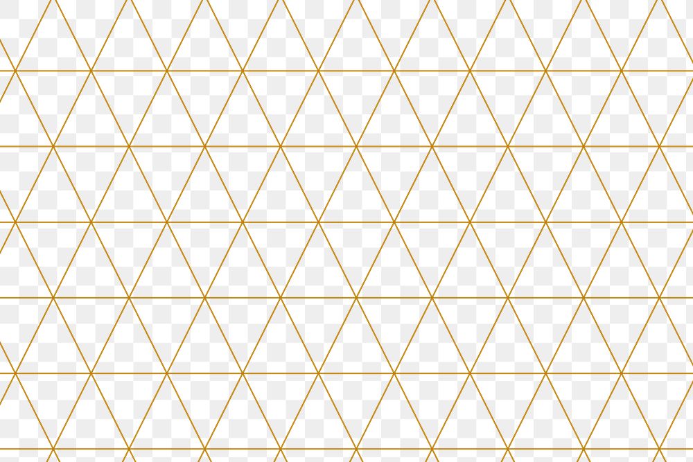 Gold triangle patterned background design element