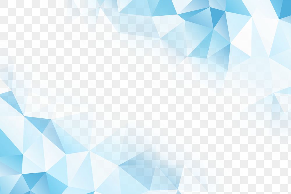 Blue crystallized patterned background design | Free PNG - rawpixel