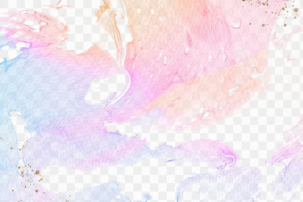Pastel watercolor patterned background design element