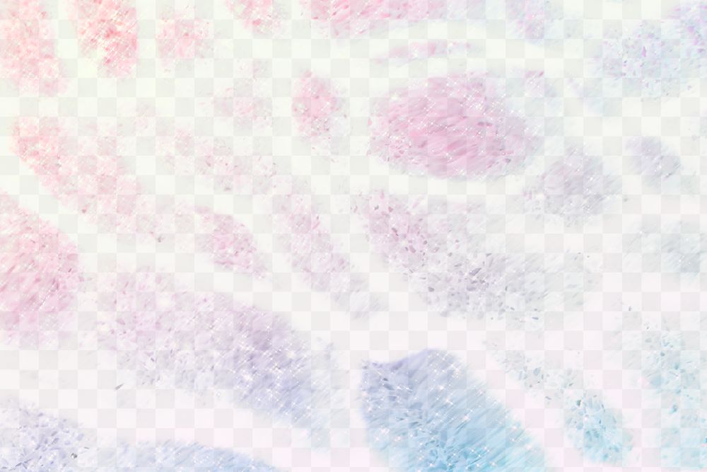 Aesthetic png background of water texture in rainbow