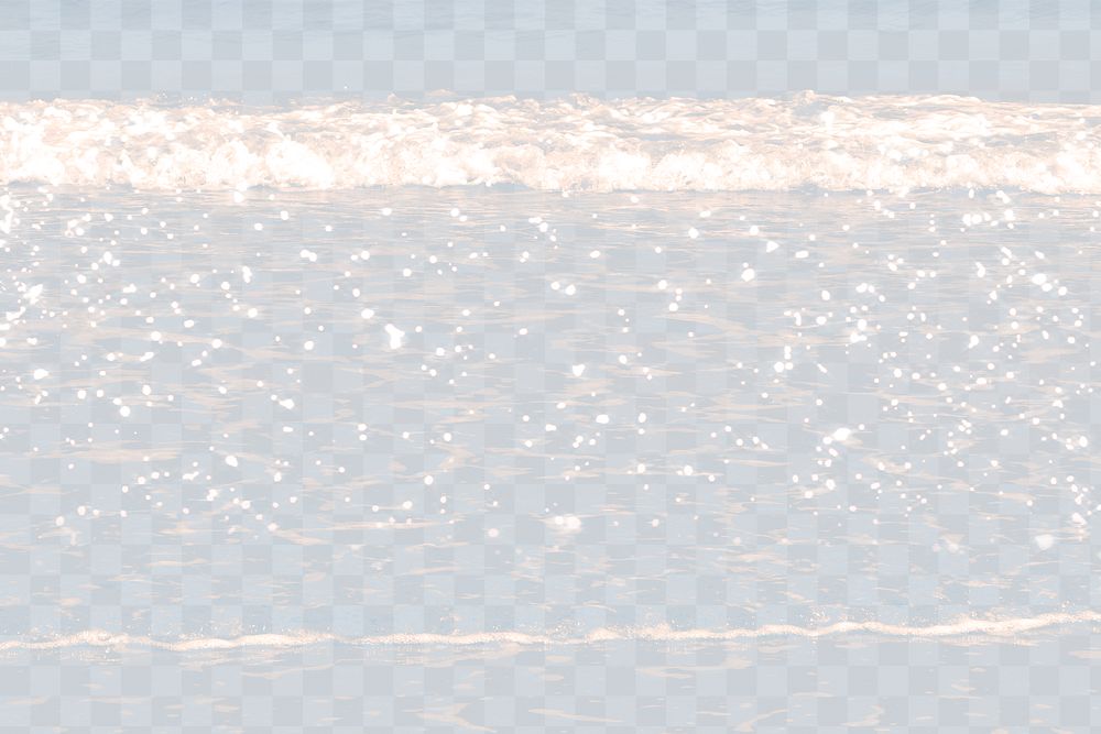 Aesthetic png background of water texture in gray