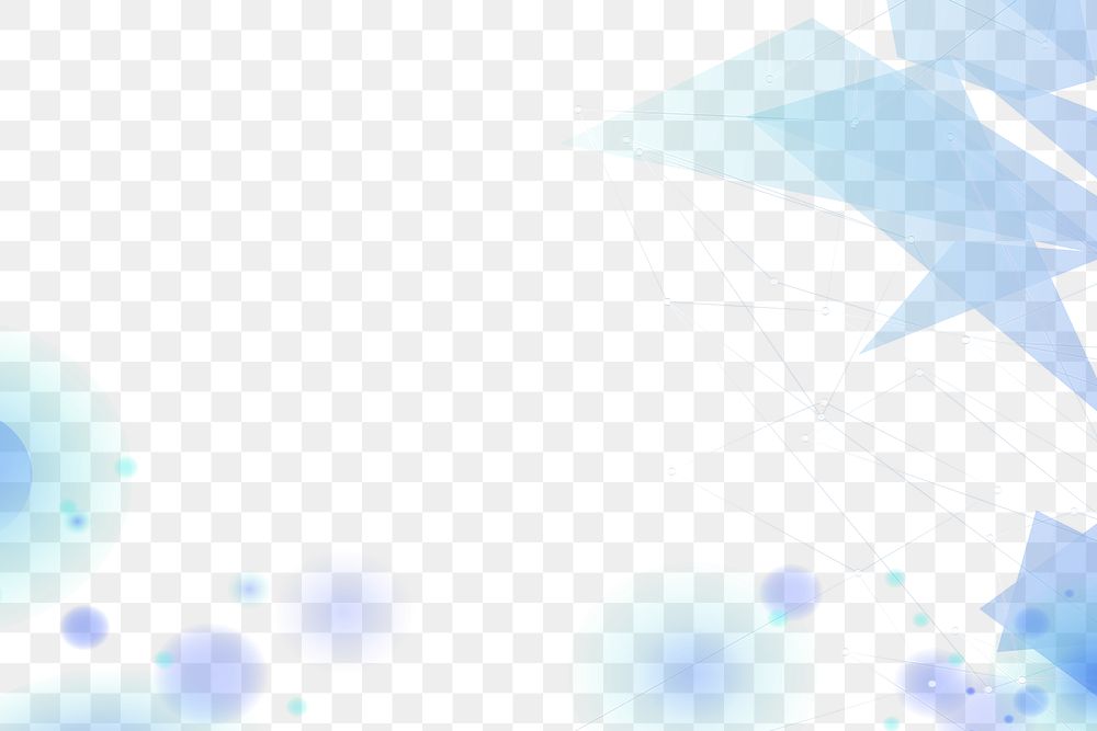 Dark blue digital grid png technology business network