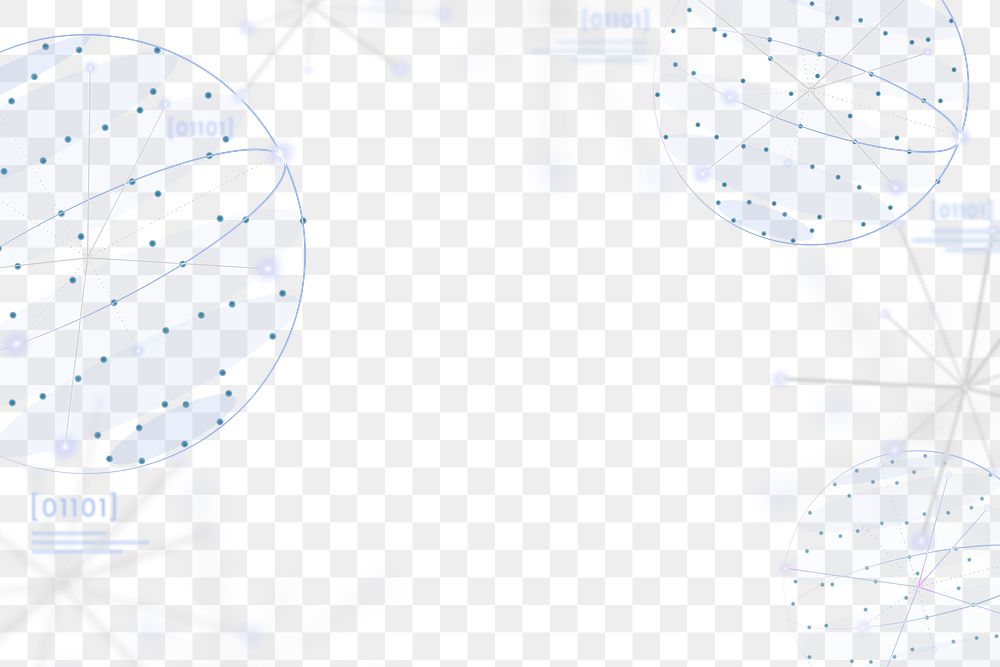 Geometry education blue background png disruptive education digital remix