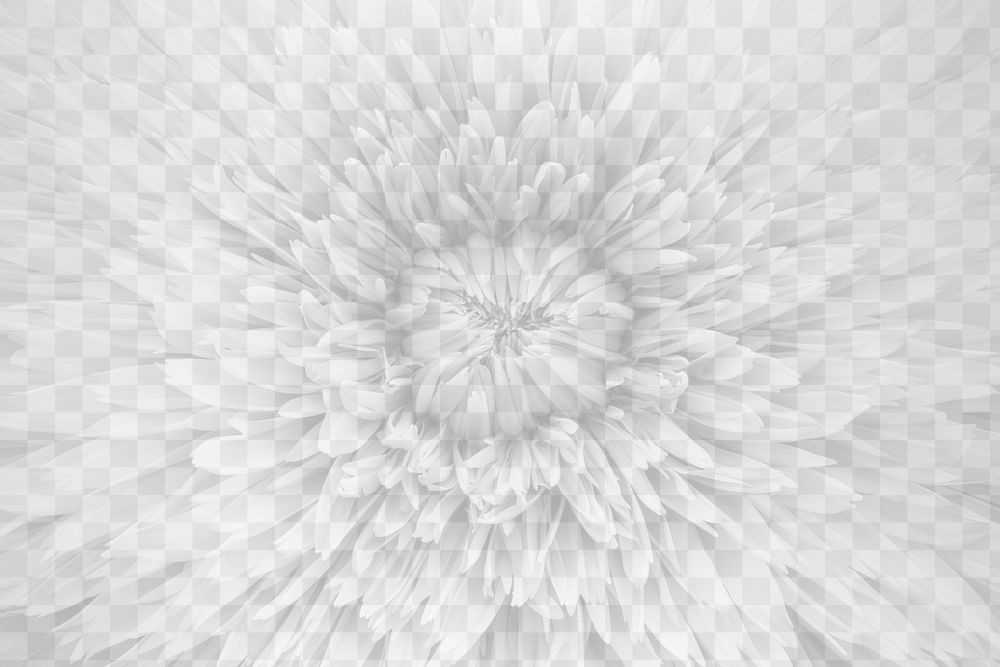 Yellow dahlia png overlay, abstract design on transparent background