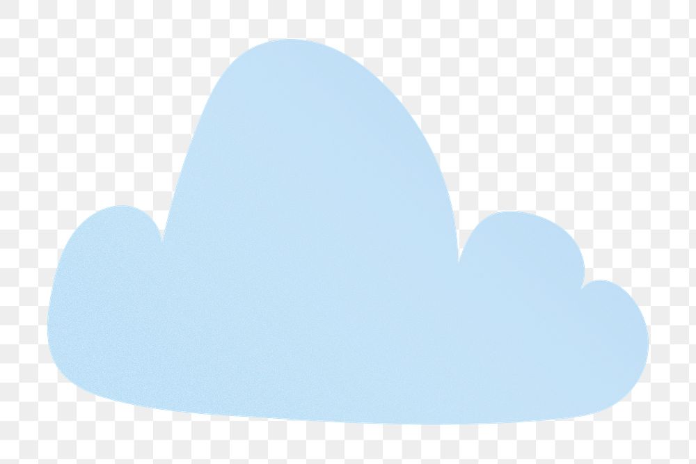 Cloud png sticker, cute weather | Free PNG - rawpixel