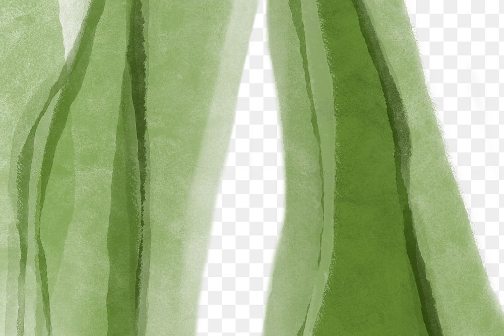 Background png watercolor green border