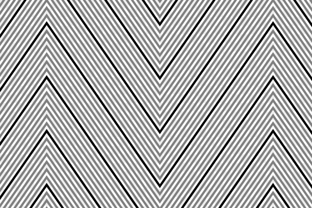 Zigzag pattern png transparent background, black chevron, simple design
