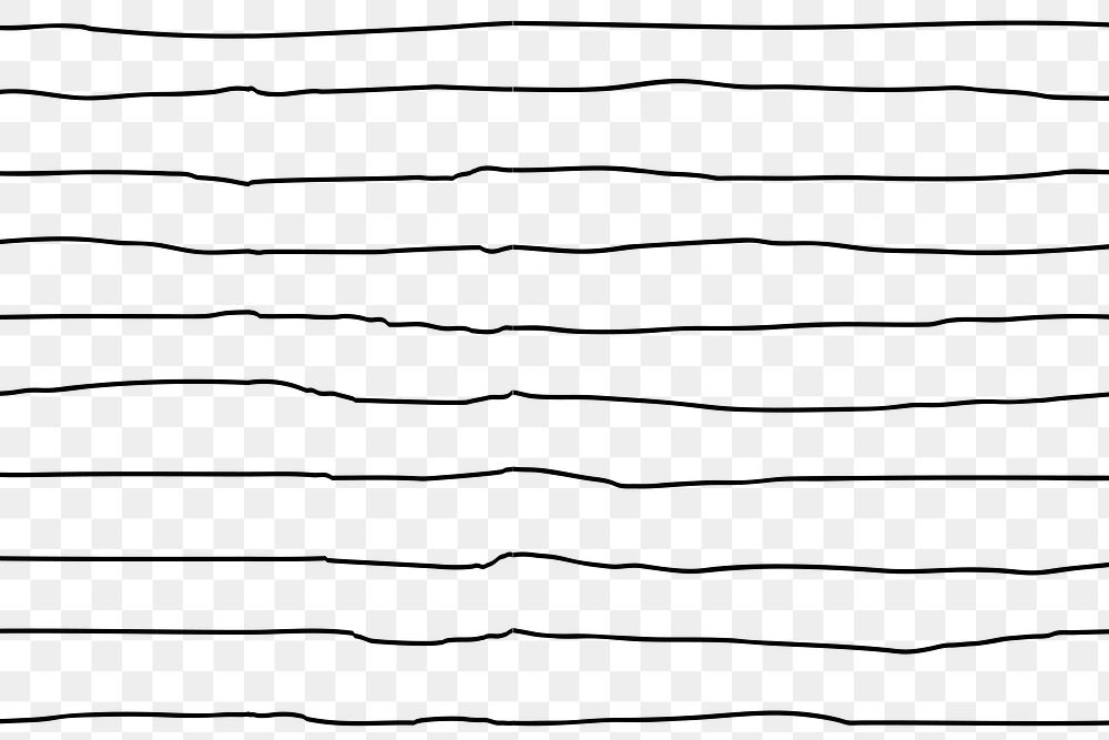 Striped pattern png, transparent background, simple design