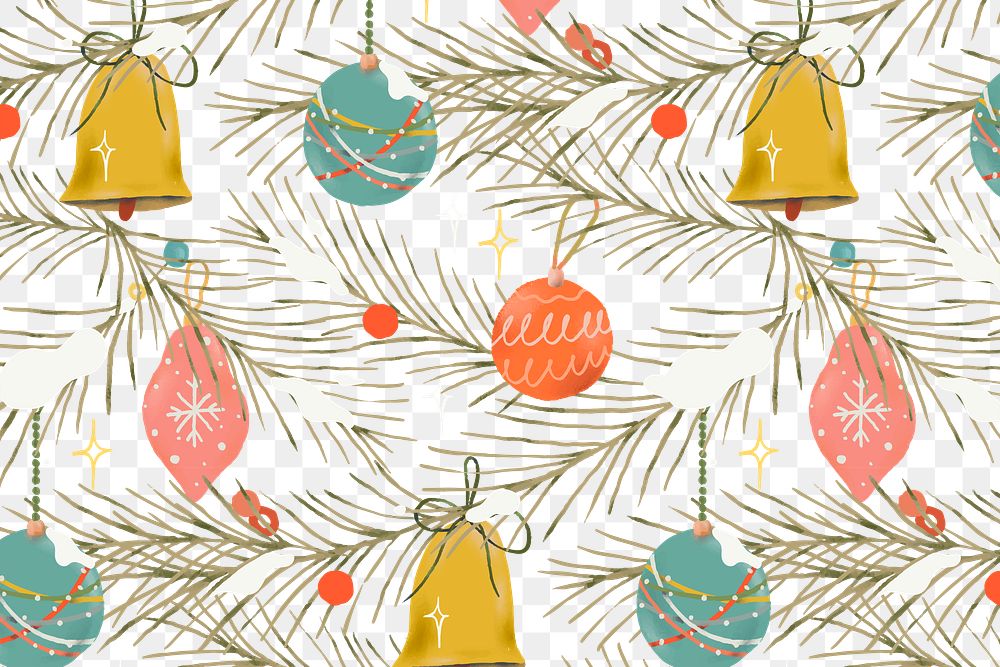 Winter transparent background png, Christmas holidays season illustration