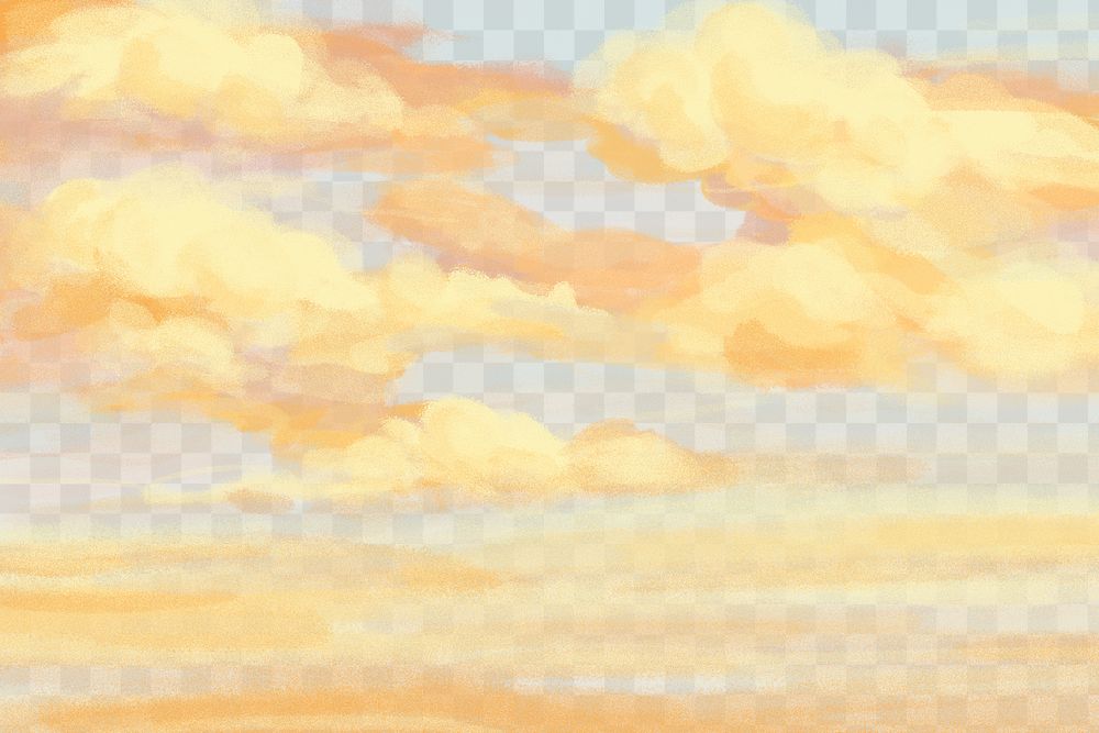 Cloud png background, minimal pastel design, transparent background