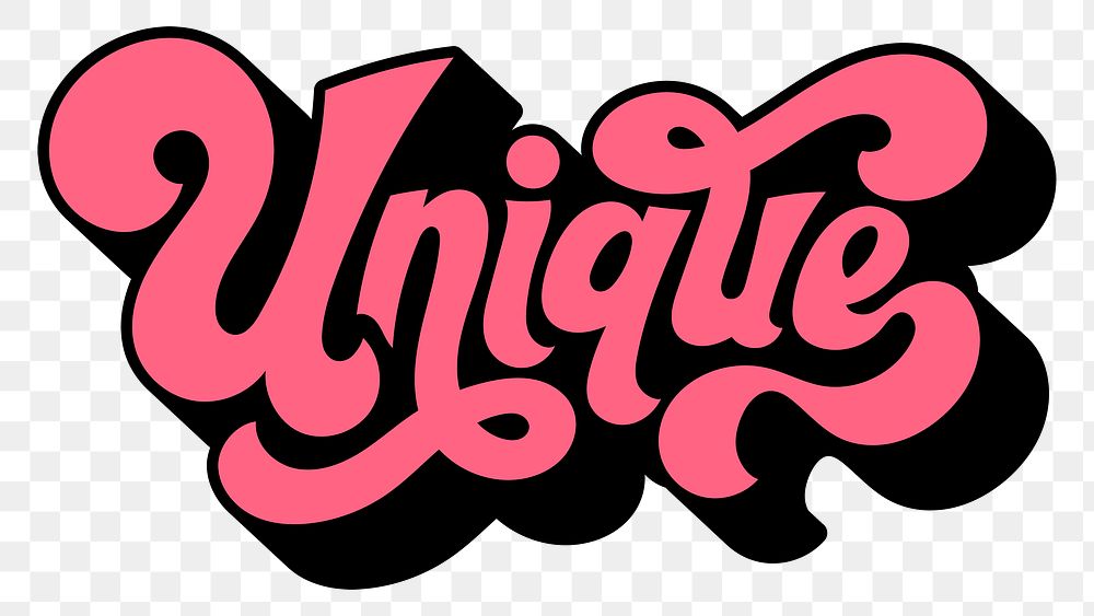 pink-unique-funky-style-typography-premium-png-sticker-rawpixel