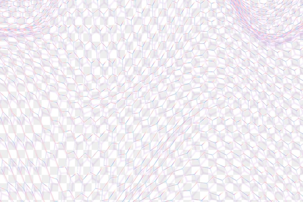 Purple 3D wave png pattern design