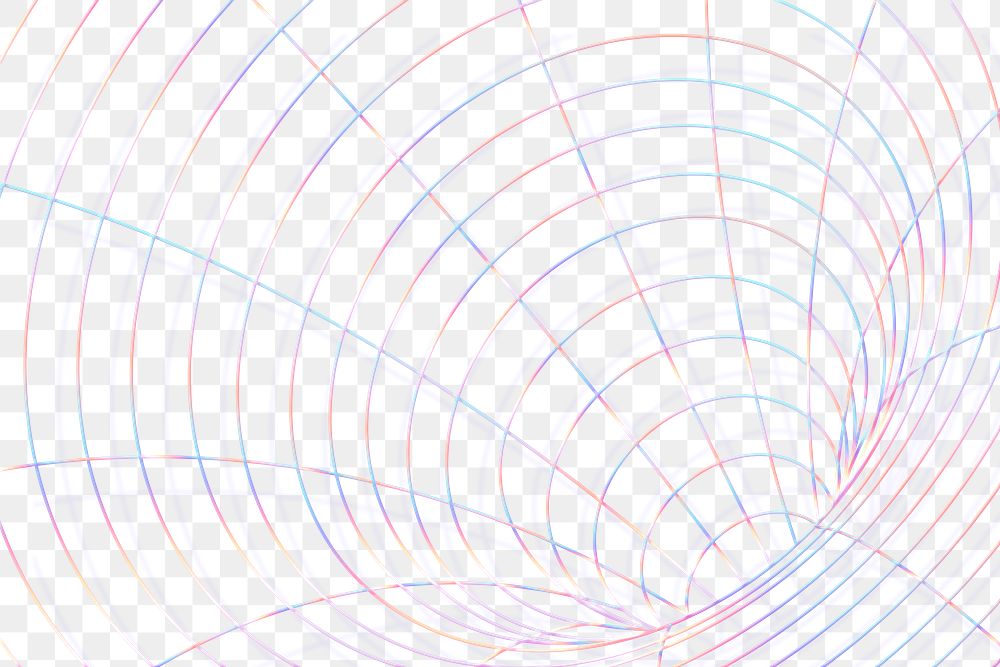 3D mystery vortex pastel png pink