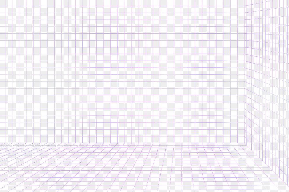 3D png wireframe grid patterned background