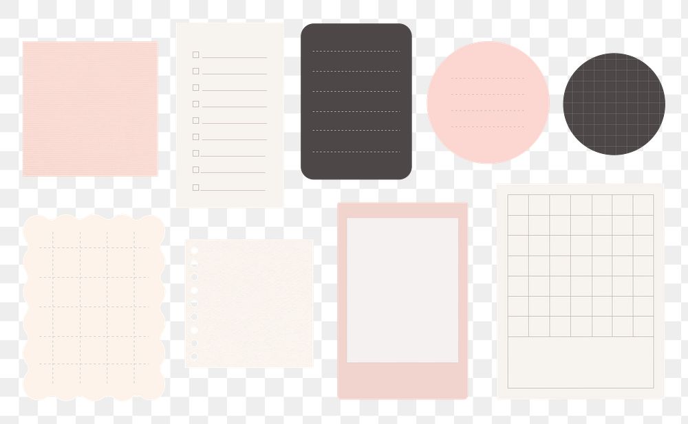 Office stationery memo pad png Premium PNG rawpixel