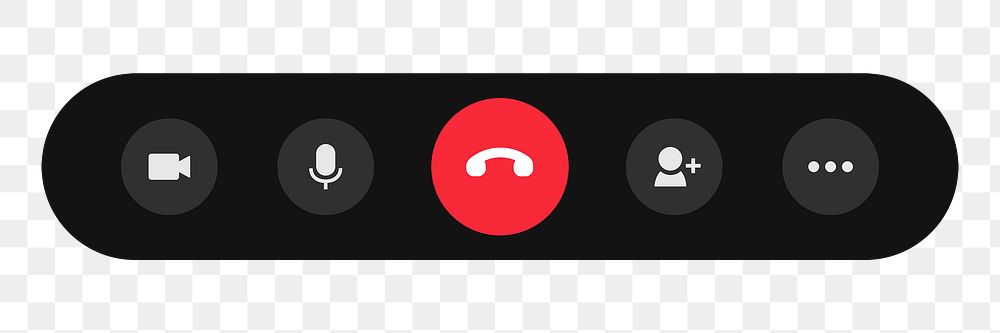 Png Call Interface Icons Bar Premium Png Sticker Rawpixel