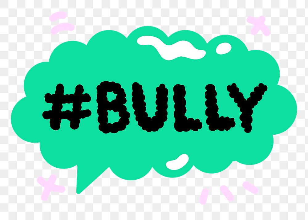 PNG cyber bully funky social | Free PNG Sticker - rawpixel