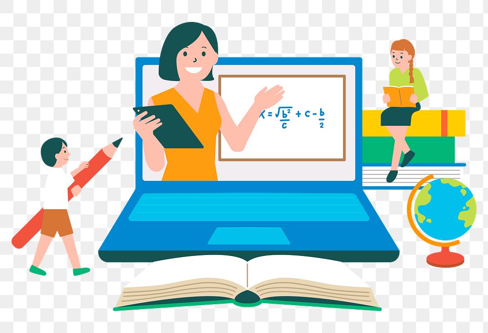 PNG online learning flat graphic
