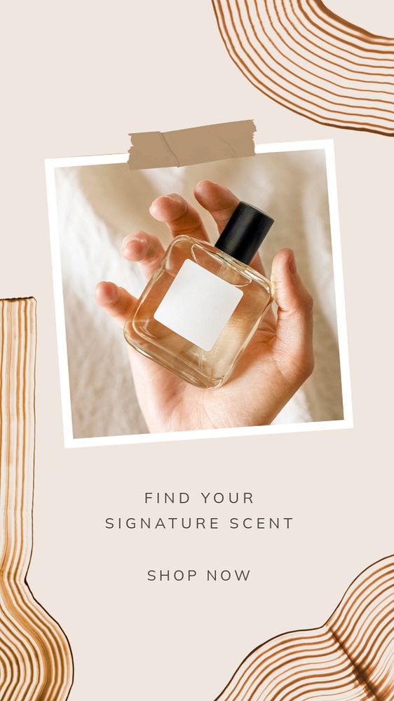 Editable minimal instagram story template for cosmetic business 