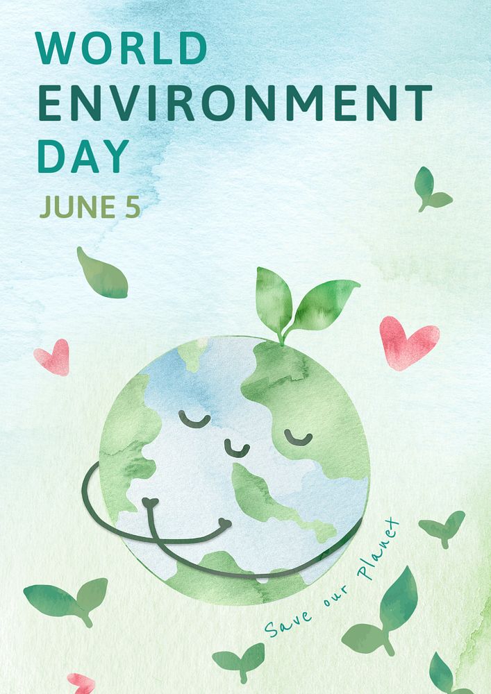 World environment day banner template