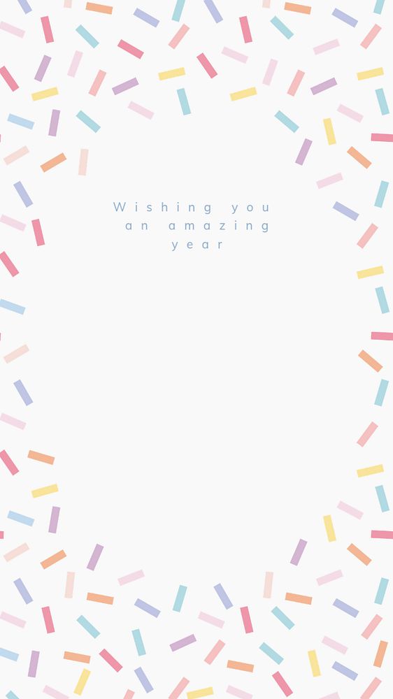 Cute birthday Instagram story template, colorful design
