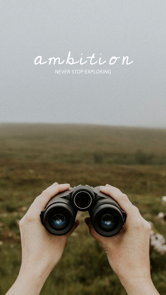 Exploring nature Instagram story template, editable text