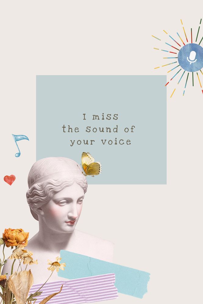 Love quote Pinterest post template, Green Goddess aesthetic