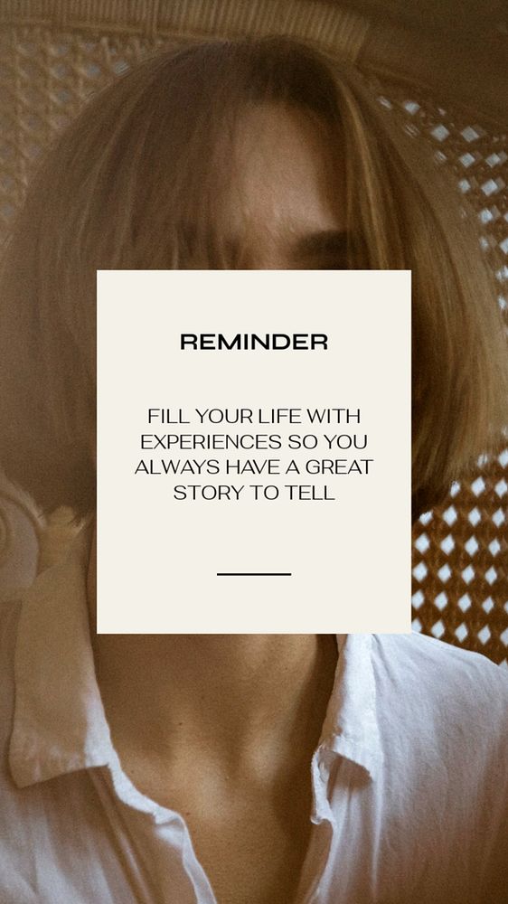 Healthy living Instagram story template, editable brown design