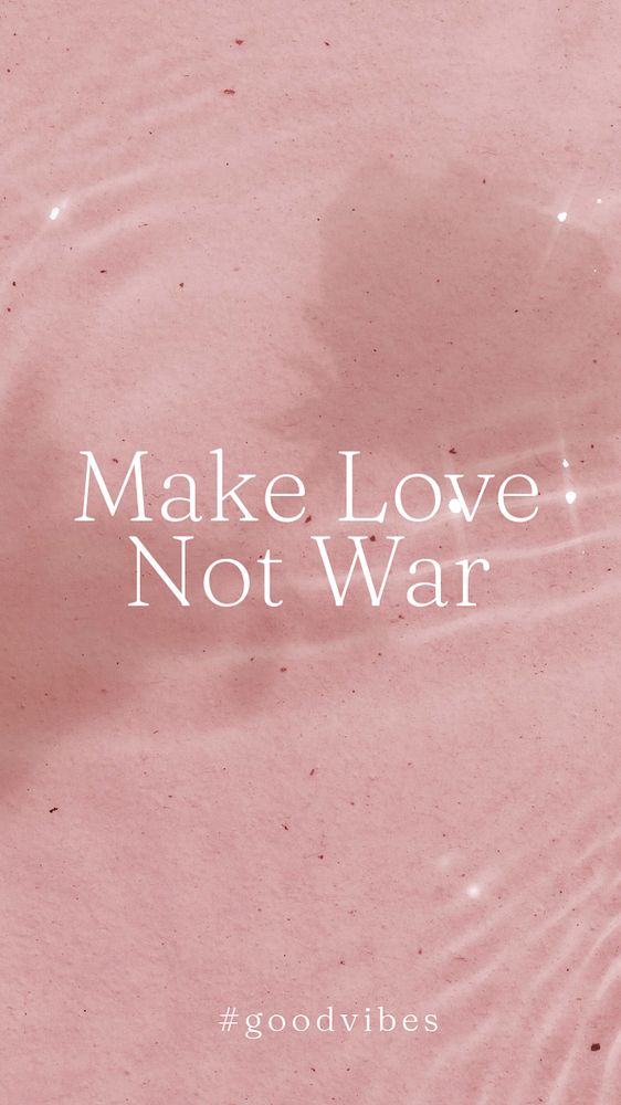 Love quote Instagram story template, editable text