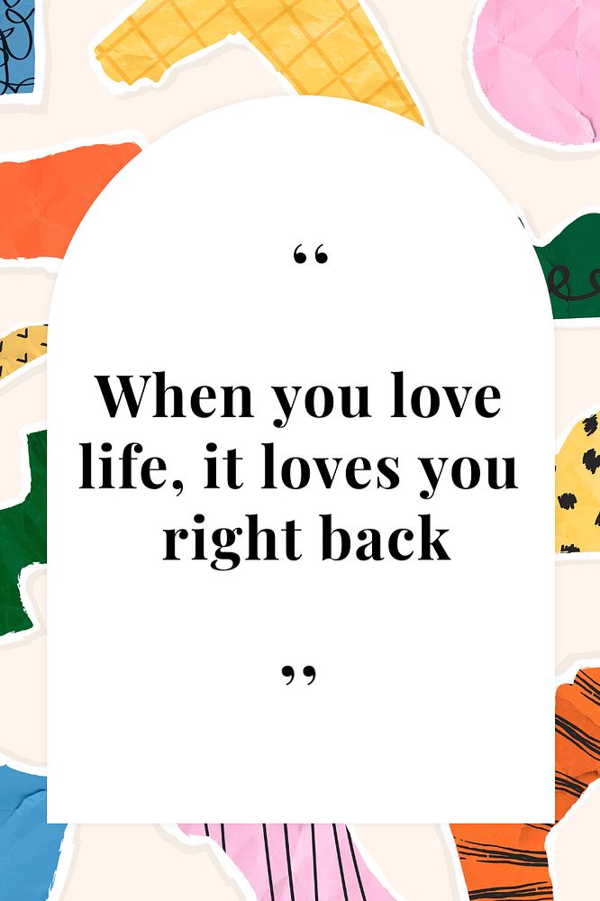Motivational quote Pinterest pin template, editable design