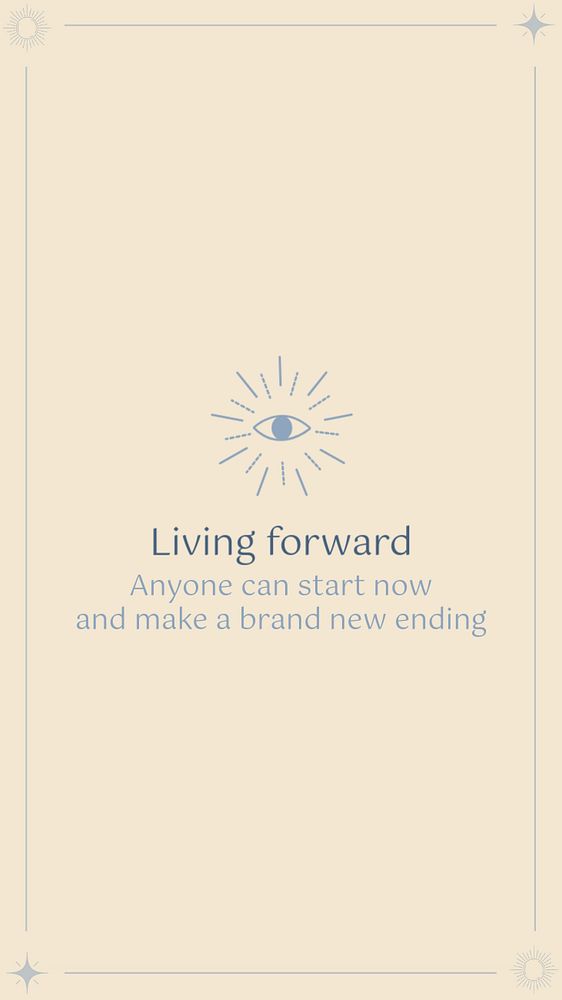 Positivity quote Instagram story template, editable aesthetic design
